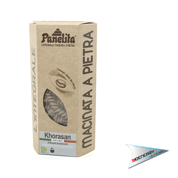 Panela-PASTA PANELITA KHORASAN (Conf. 400 gr)   Fusilli  